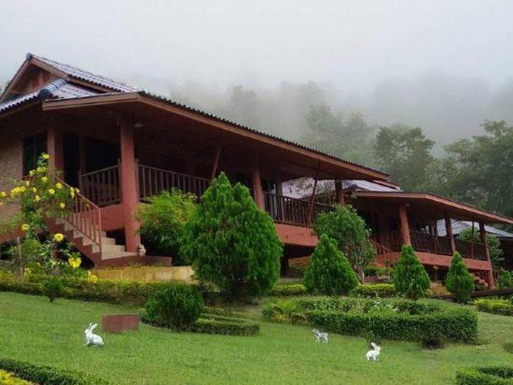 Ban Rai Tin Thai Ngarm Eco Lodge Merim Kültér fotó