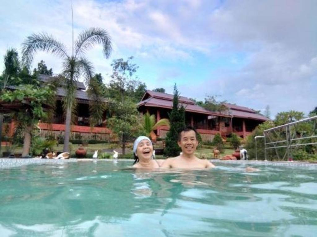Ban Rai Tin Thai Ngarm Eco Lodge Merim Kültér fotó