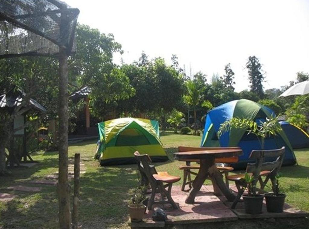Ban Rai Tin Thai Ngarm Eco Lodge Merim Kültér fotó